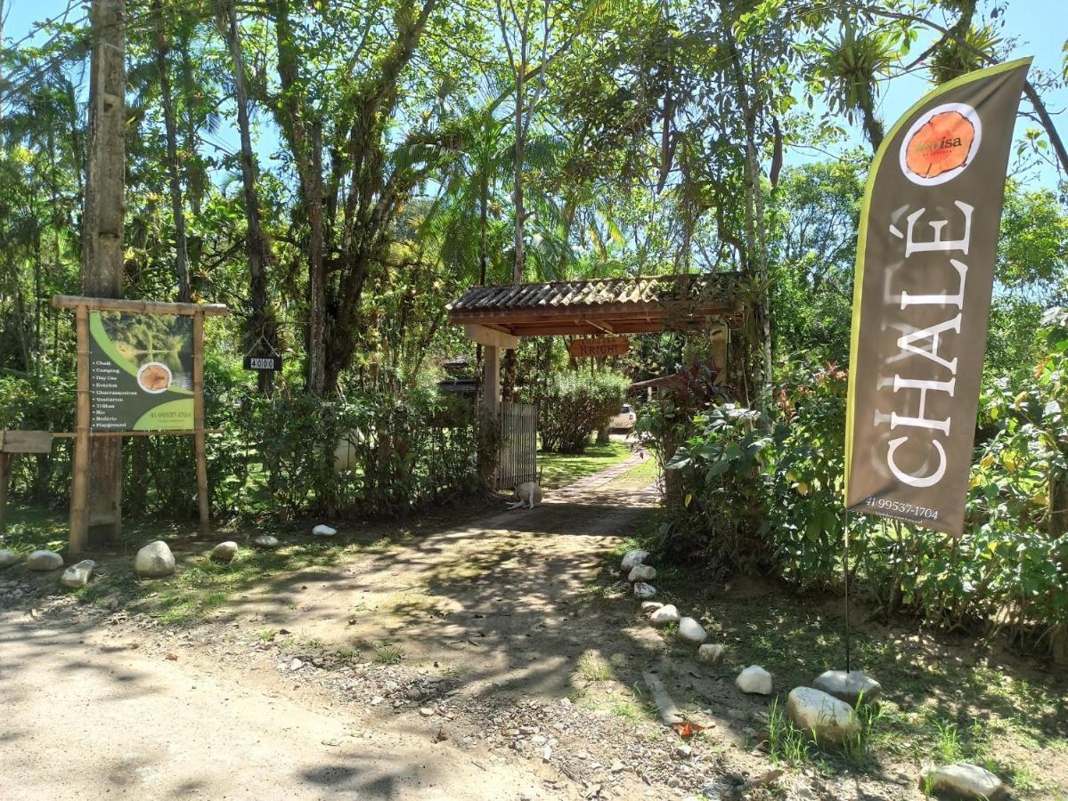 Ecoisa De Chacara - Casa De Vidro, Casa De Campo Morretes Extérieur photo