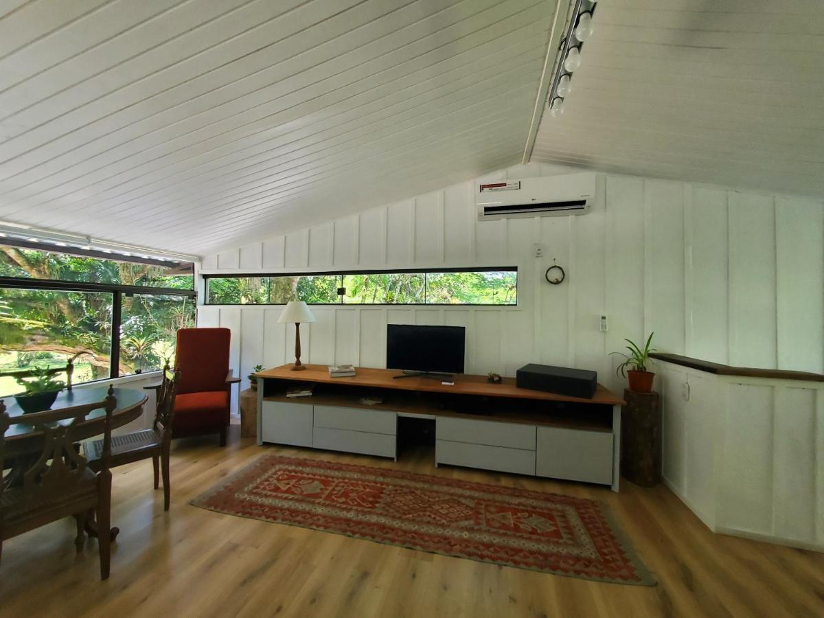 Ecoisa De Chacara - Casa De Vidro, Casa De Campo Morretes Extérieur photo