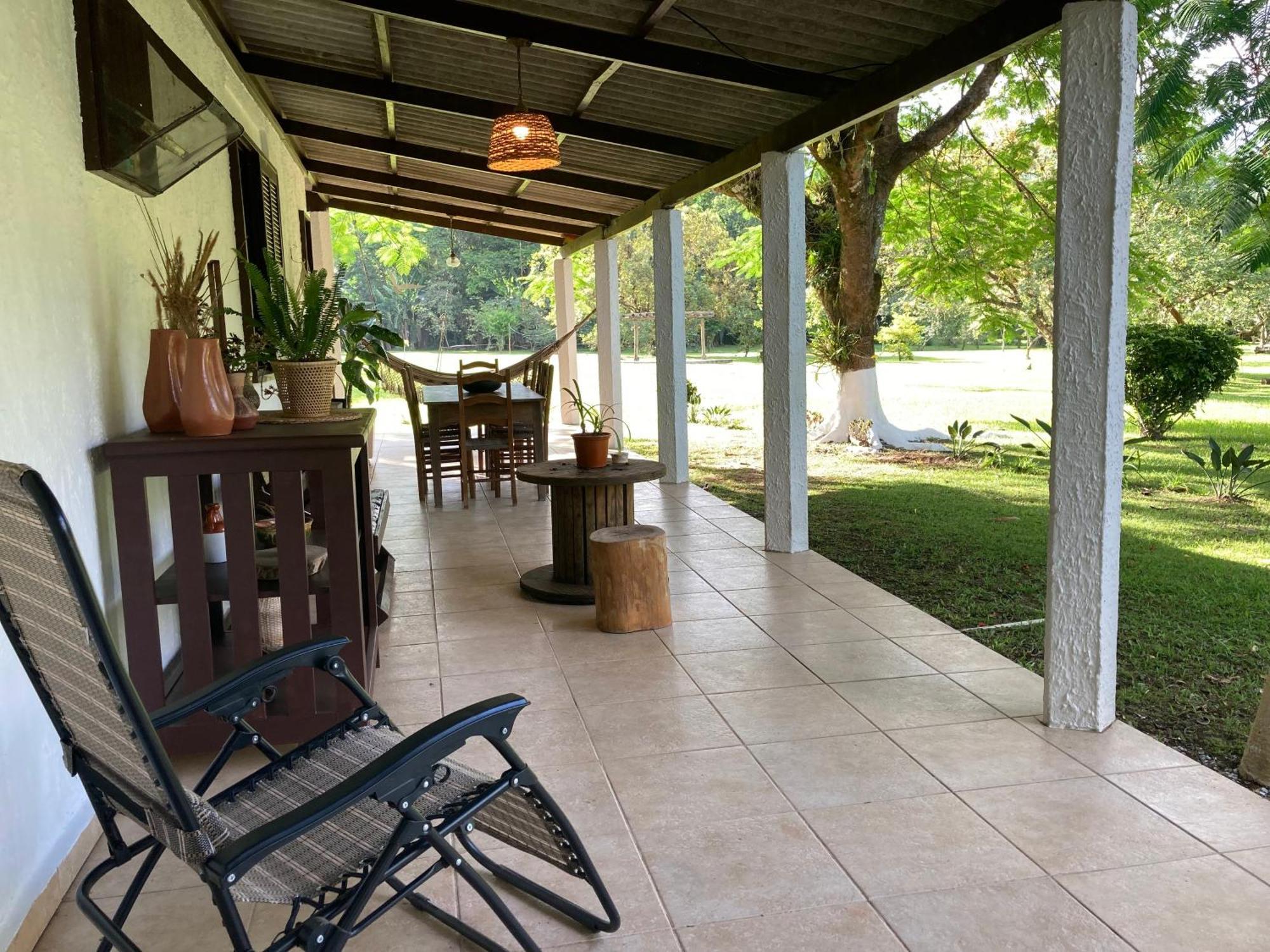 Ecoisa De Chacara - Casa De Vidro, Casa De Campo Morretes Extérieur photo